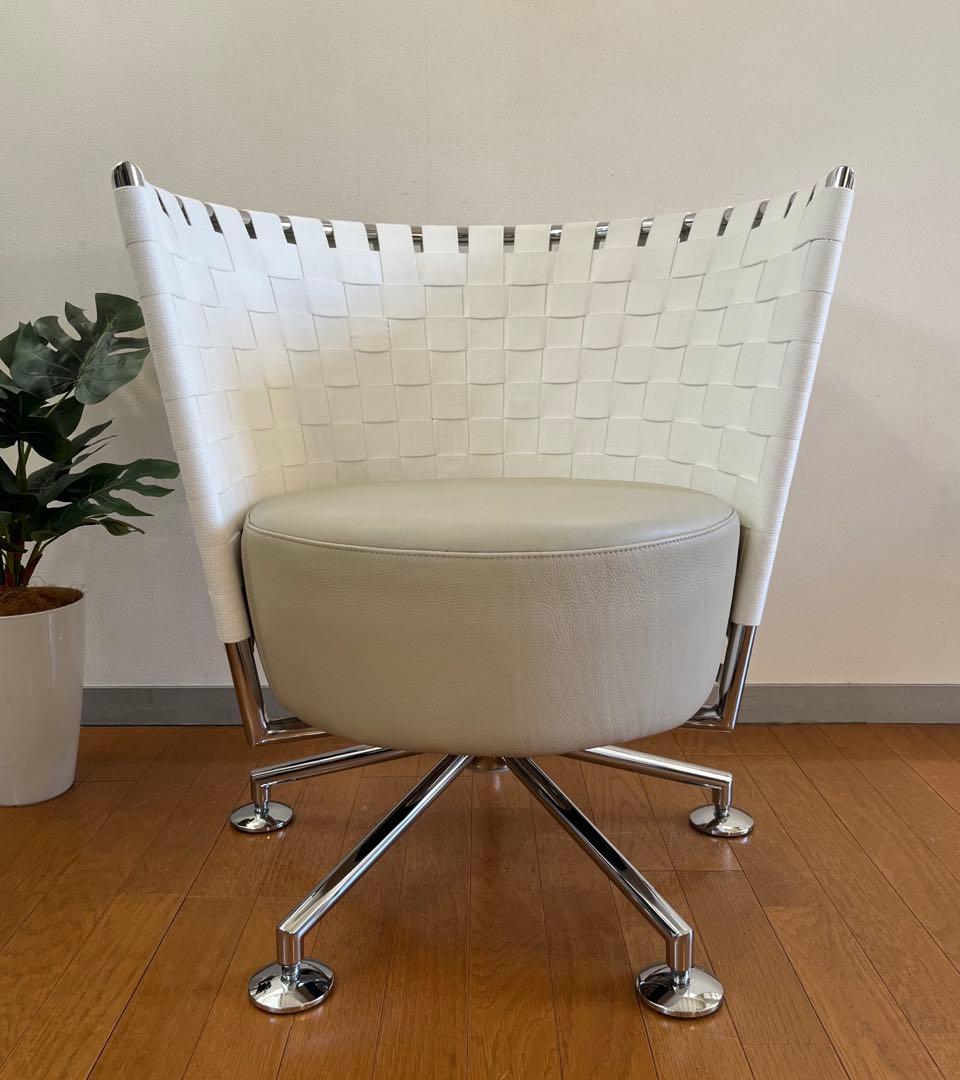 ドイツ　COR コア　サーコ　ラウンジチェア② 本革　モダン　39万〜　美品