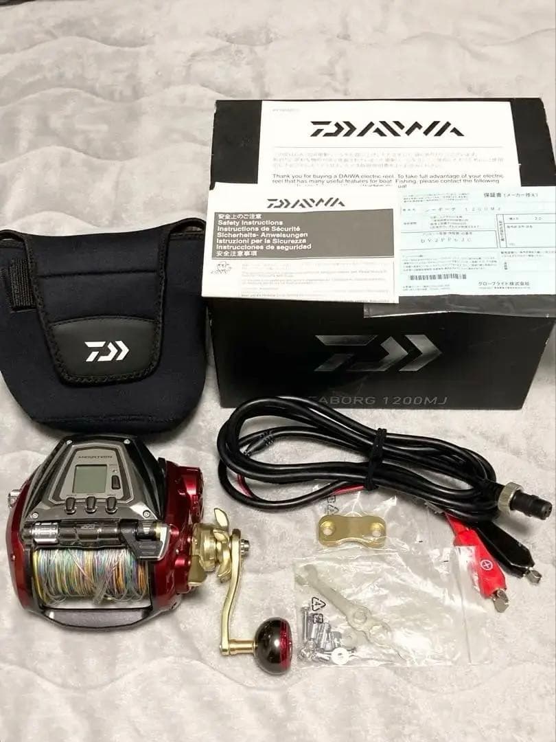ダイワ シーボーグ 1200MJ / 巻上げ距離28.6km 使用48h