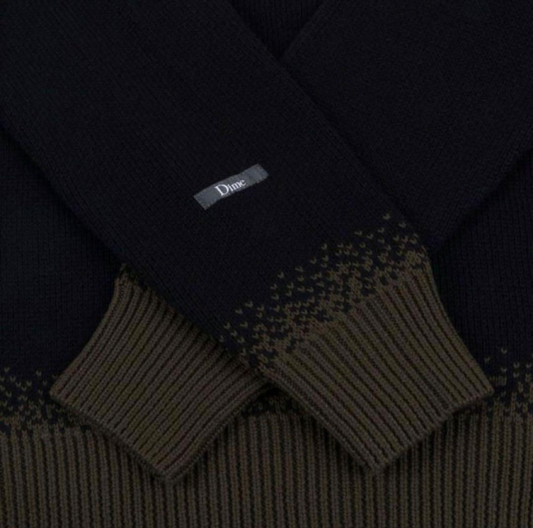 Dime 星柄ニットスウェット