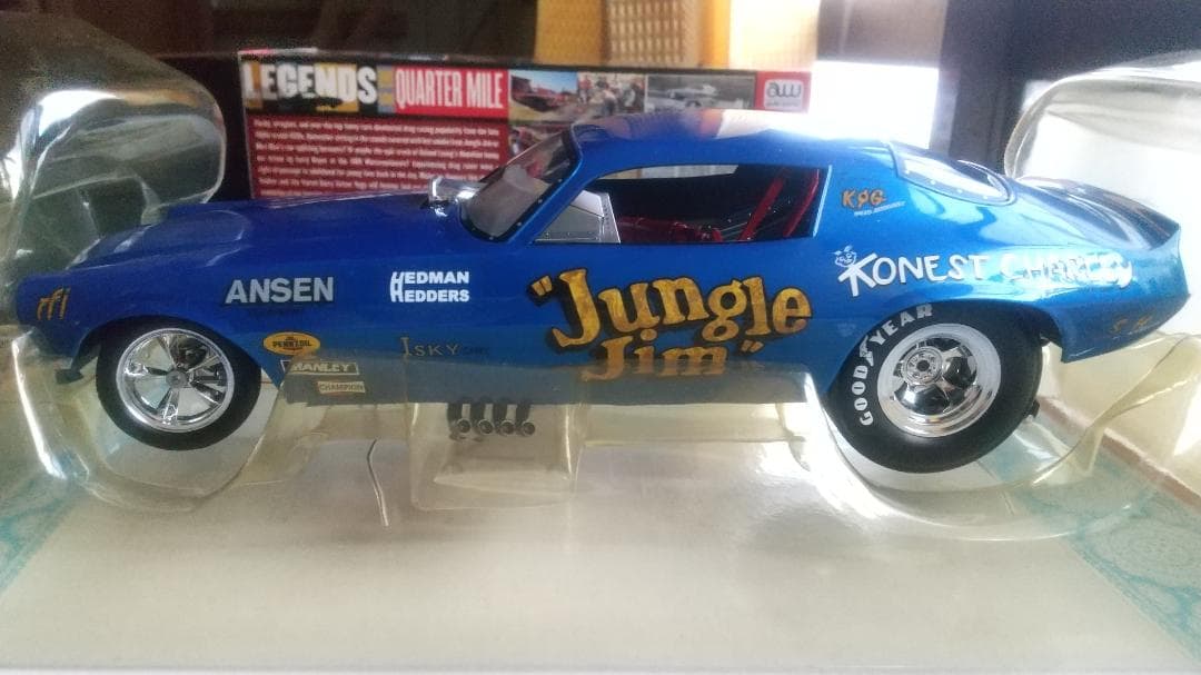 オートワールド 1/18 JUNGLE JIM 1971 シボレー カマロ
