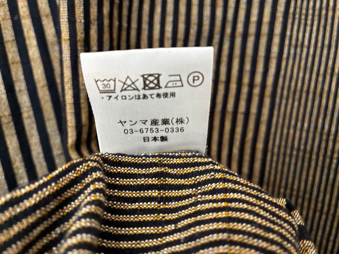 ヤンマ産業　YAMMA 会津木綿　トレーナーシャツ　美品