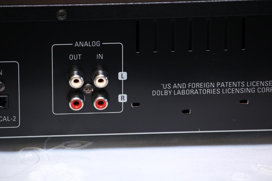 DENON DMD-800 MDデッキ　MDプレーヤー/レコーダー　 日本製　黒