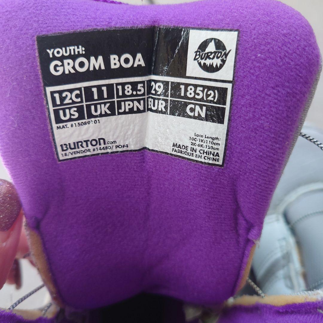 Burton Grom Boa スノーボードブーツ 18.5㌢