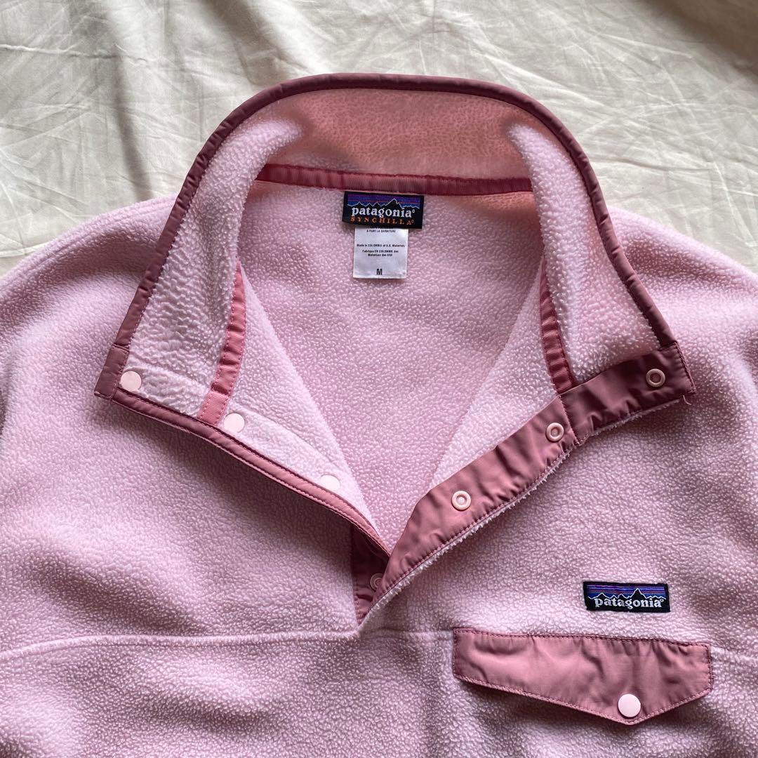 美品 patagonia シンチラ スナップT 05年製 ピンク パタゴニア