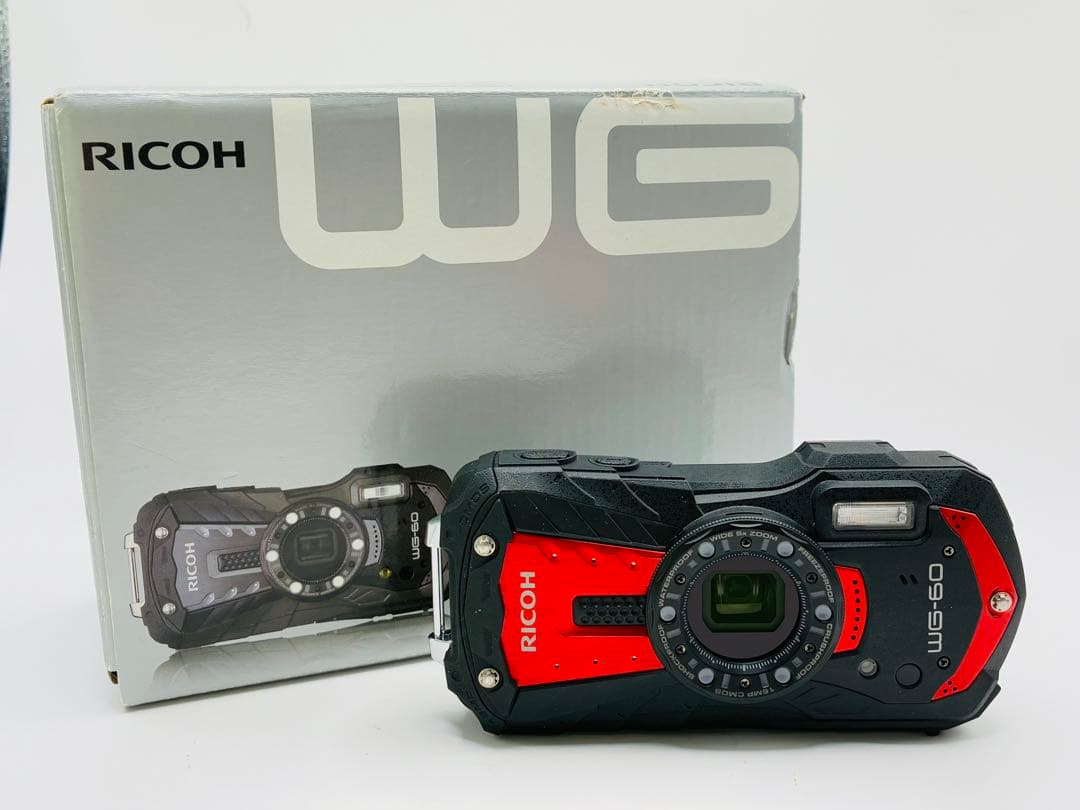 極美品 RICOH リコー WG-60 デジタルカメラ