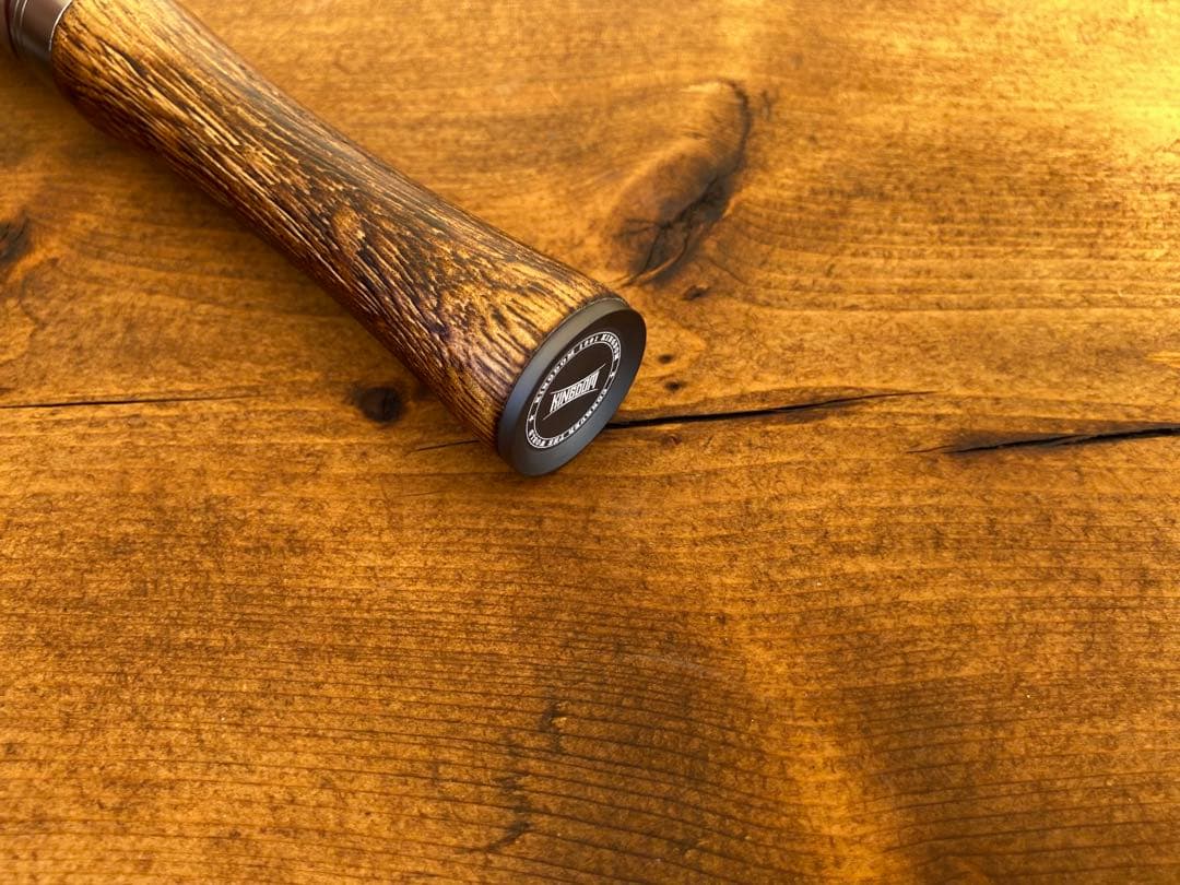 トラウトロッド　ウッドグリップ　パックロッド　天然木　渓流釣り　コンパクトロッド