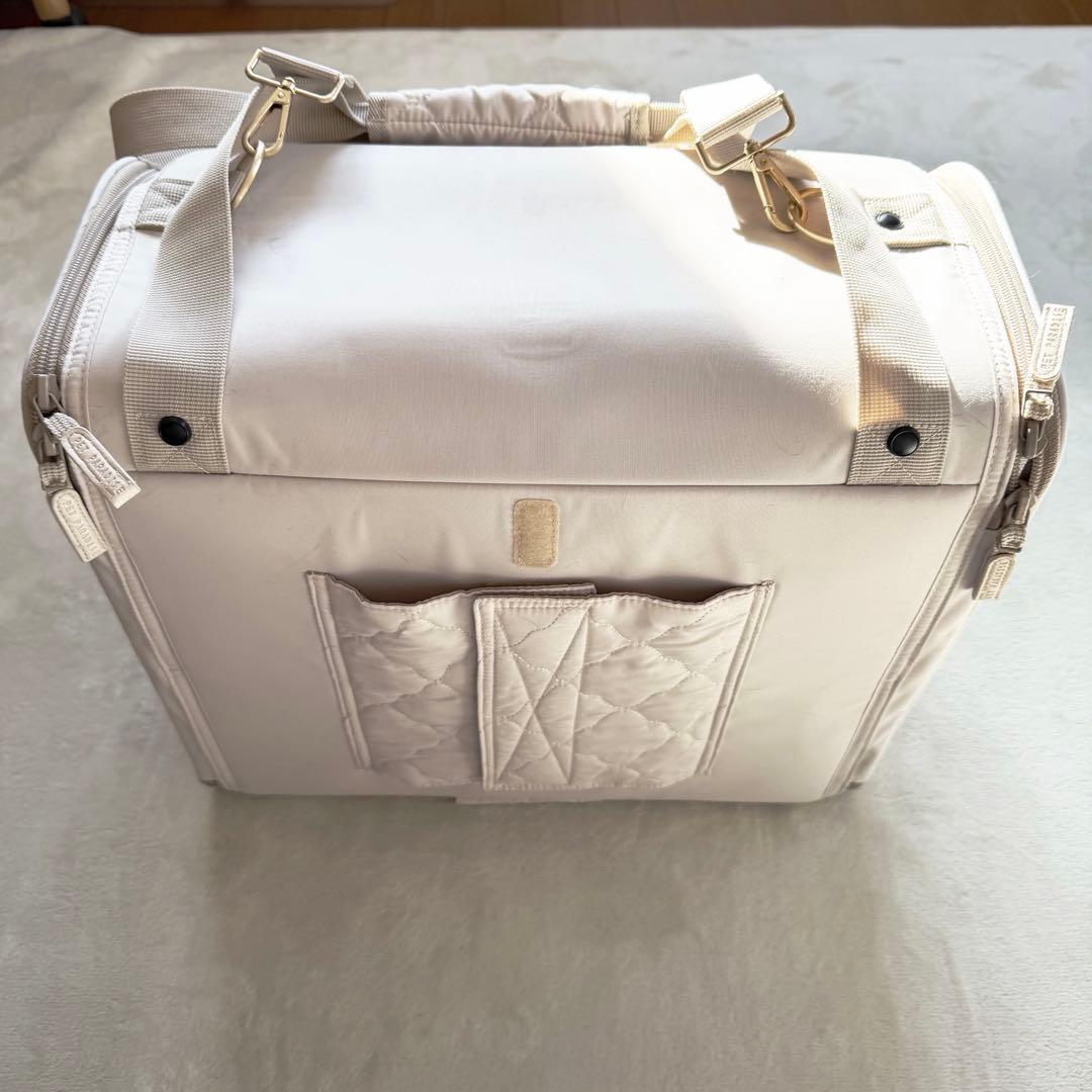 ペットパラダイス キャスター付き ナチュラル 折り畳みキャリー