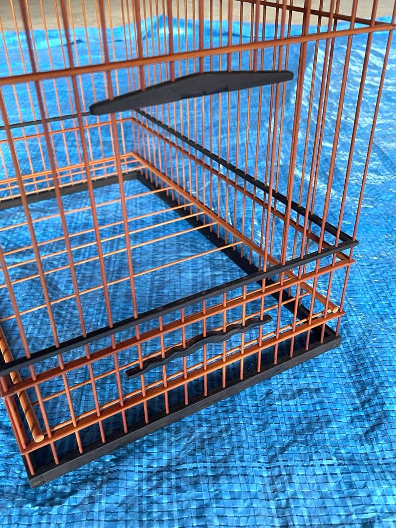 #6 鳥かご　寝箱　手作り　昭和　レトロ　セット　未使用