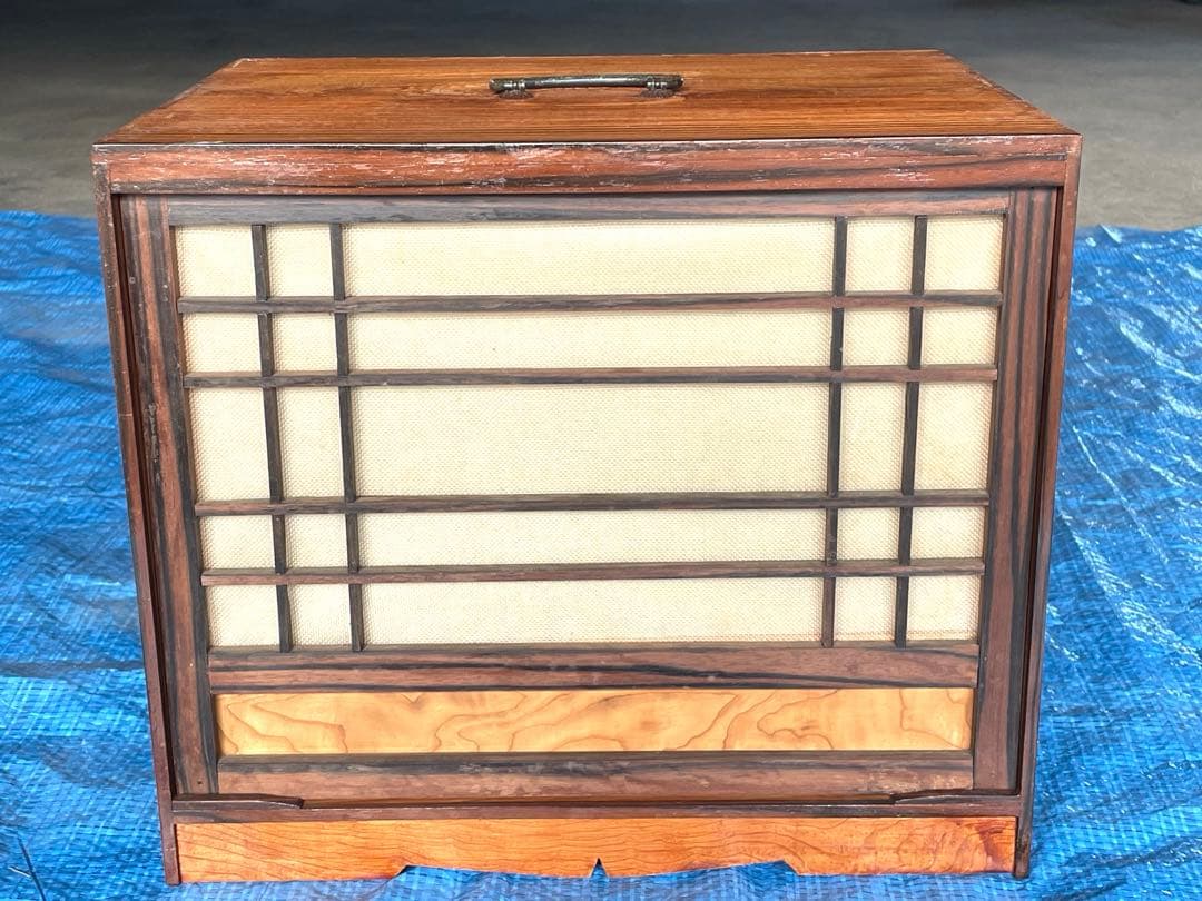 #6 鳥かご　寝箱　手作り　昭和　レトロ　セット　未使用