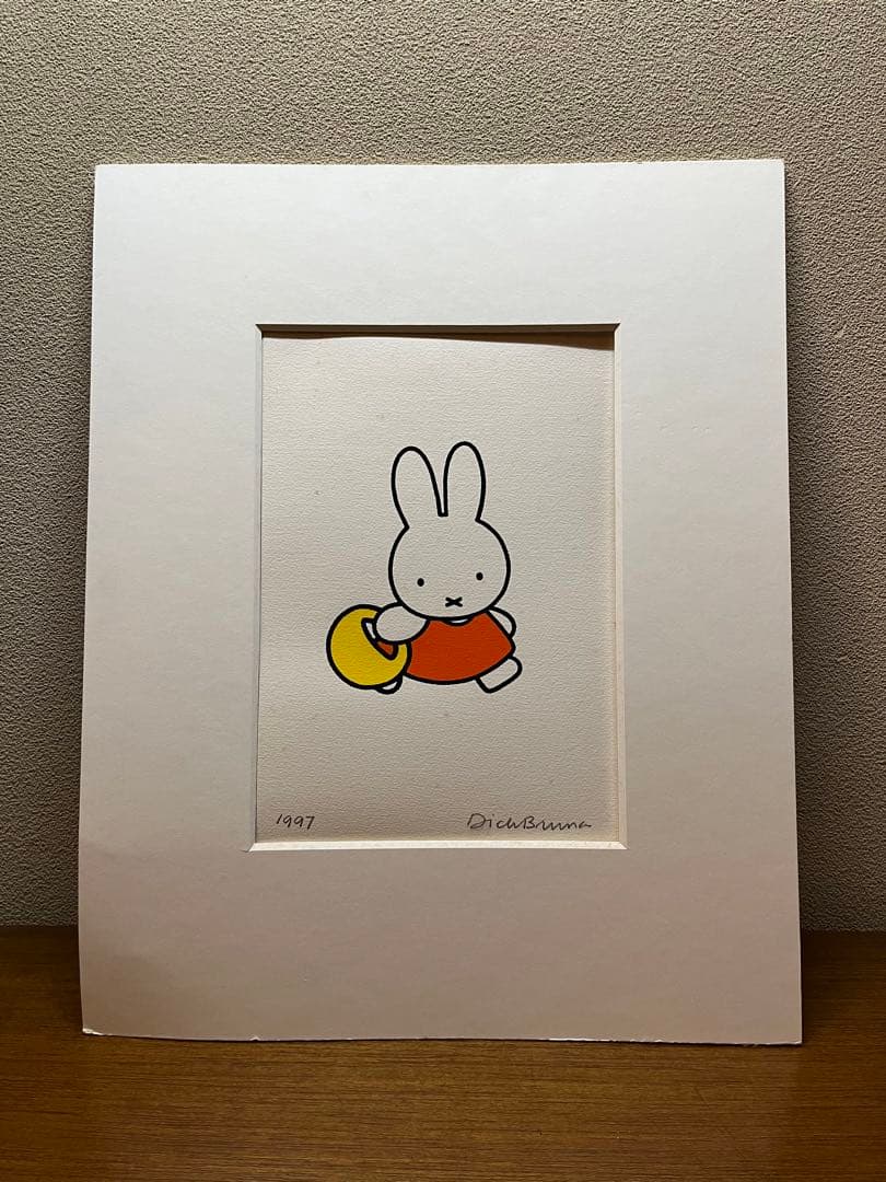 【カクさま専用】ディック・ブルーナ　1997年来日時　直筆サイン入り限定フレーム