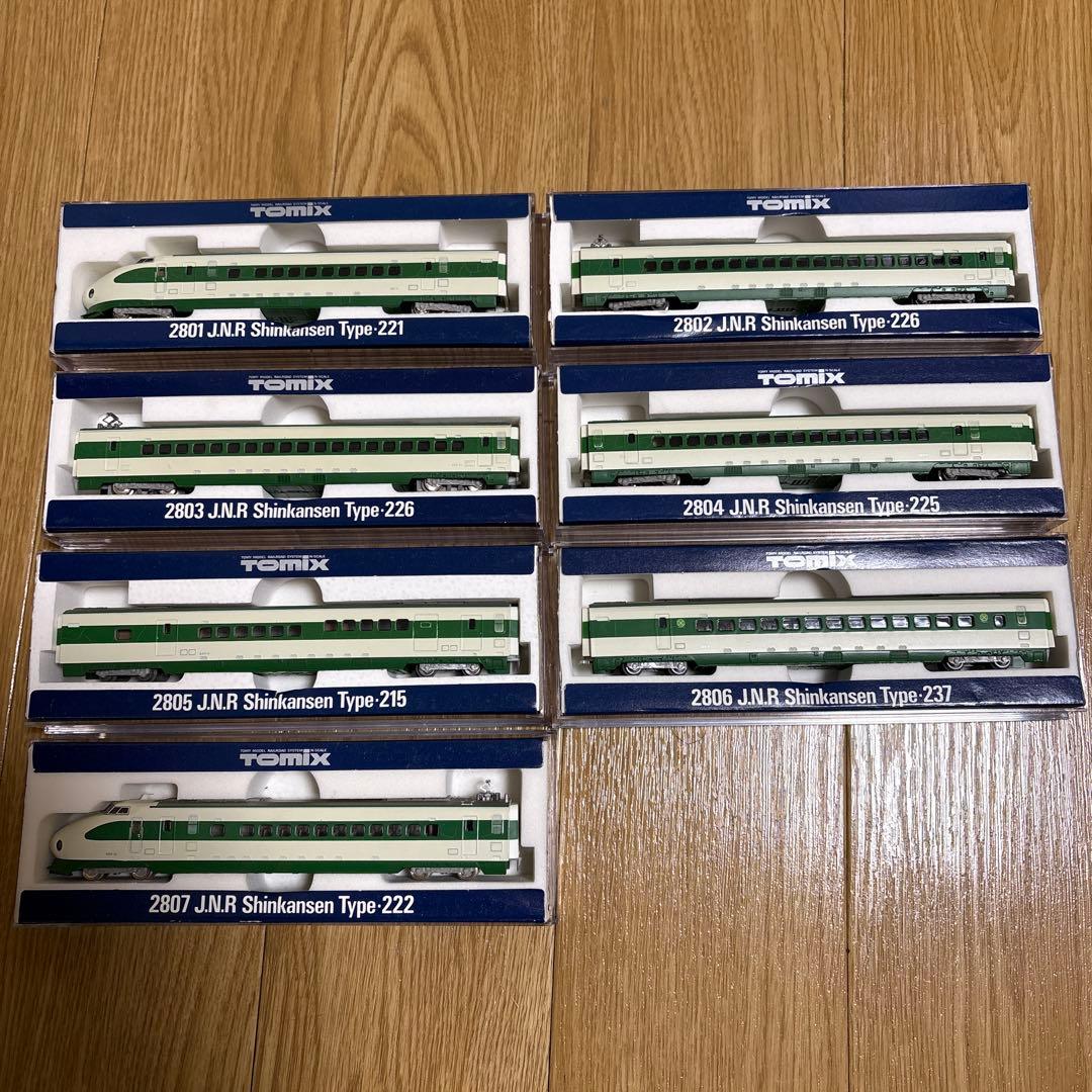 TOMIX 国鉄新幹線200系Nゲージ7両＋線路他　まとめ売り