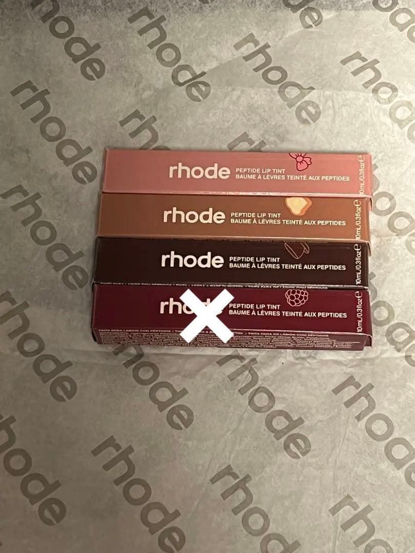 (1セットのみ)RHODE 限定 ペプチド リップ ティント セット