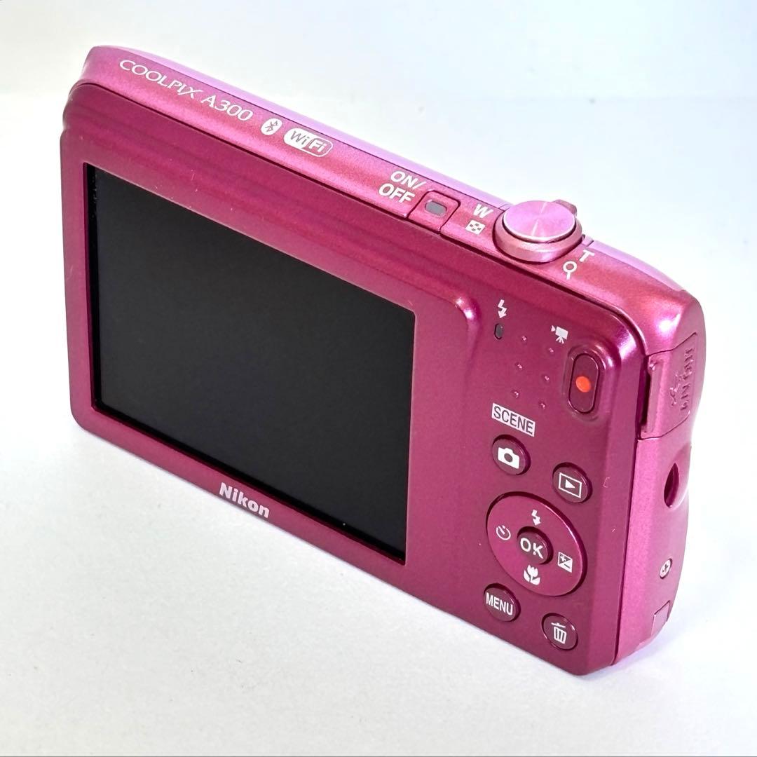 【美品】Nikon coolpix A300 ニコン　デジカメ　ピンク