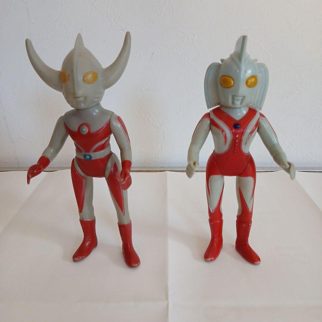 年末セール　ブルマァク　ウルトラの父　ウルトラの母ソフビ　ミドルサイズ