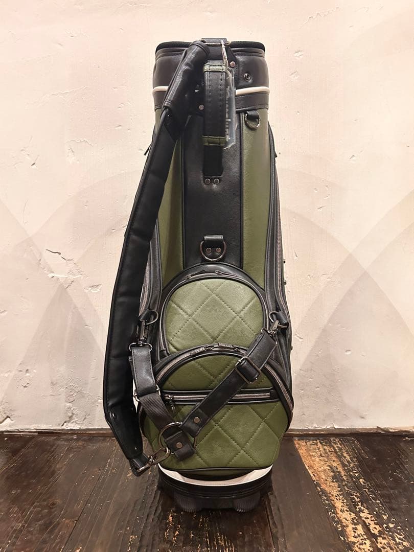 希少⭐︎Russeluno ゴルフバッグ・キャディバッグ オリーブグリーンカーキ