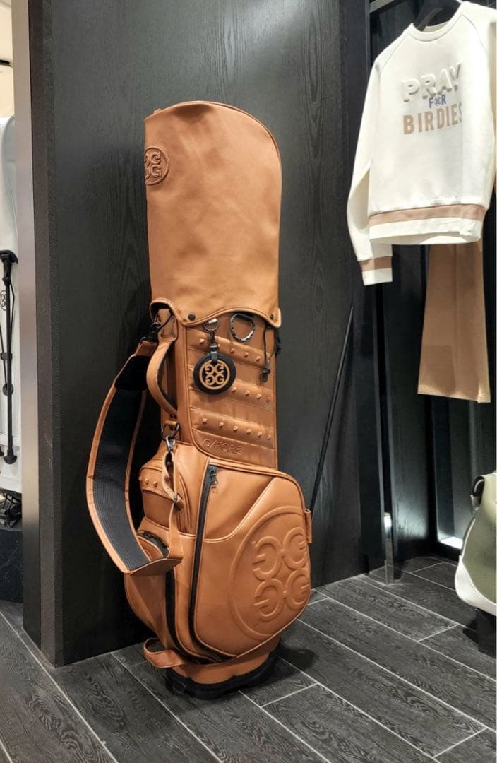 【即発送】 G/FORE ジーフォア ゴルフ キャディバッグ ブラウンスタンド式