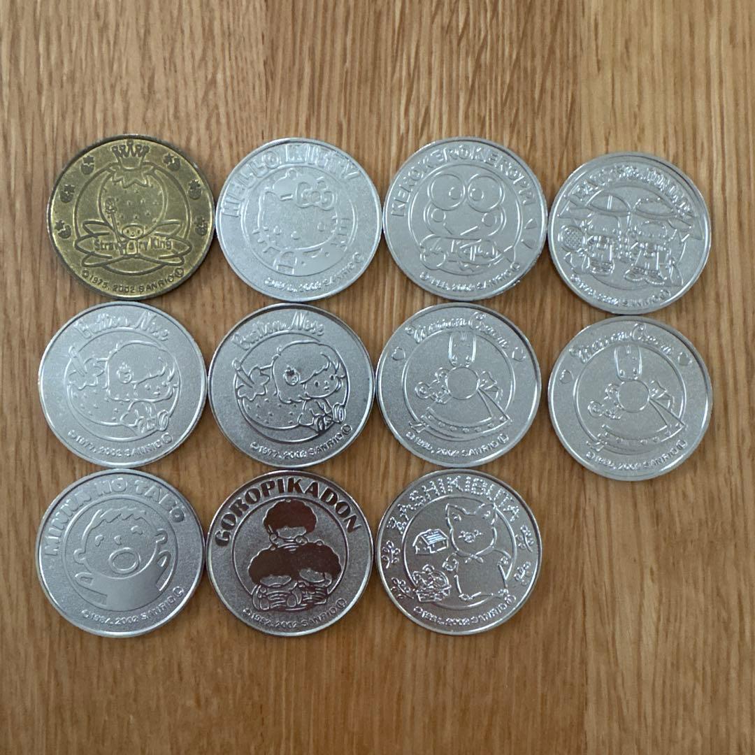 sanrio キャラchu! メダル 11枚セット