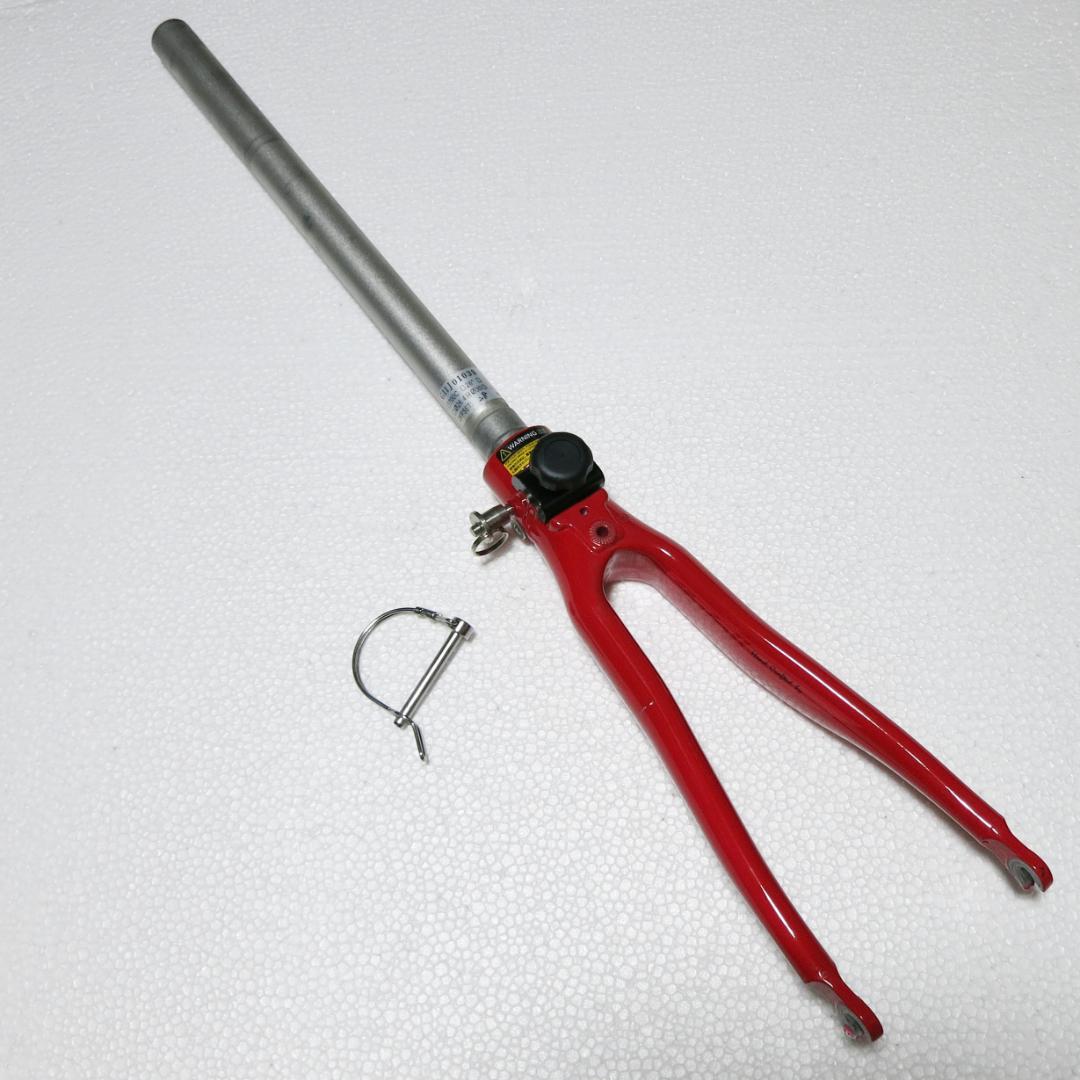 ☆Tyrell タイレル 小径 20インチ 折畳み フロントフォーク レッド☆