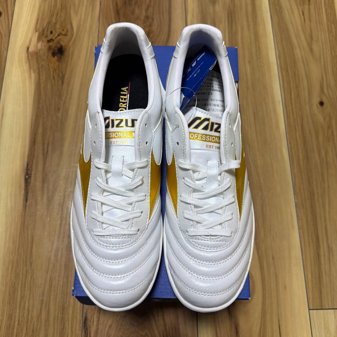 モレリアTF（ホワイト＆ゴールド）27.0