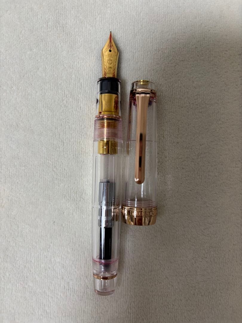 【万年筆】SAILOR セーラー　FOUNDED 1911 透明　21K