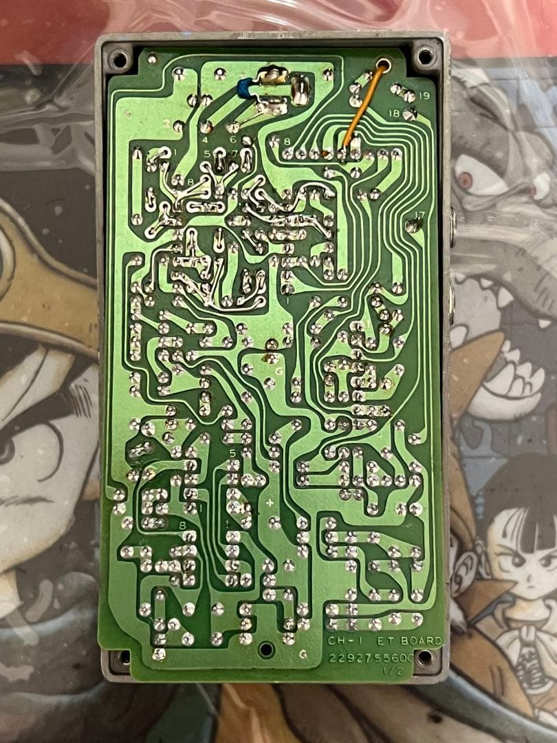 BOSS CH-1 mod アナログ　LEDがRATEに合わせて点滅します！