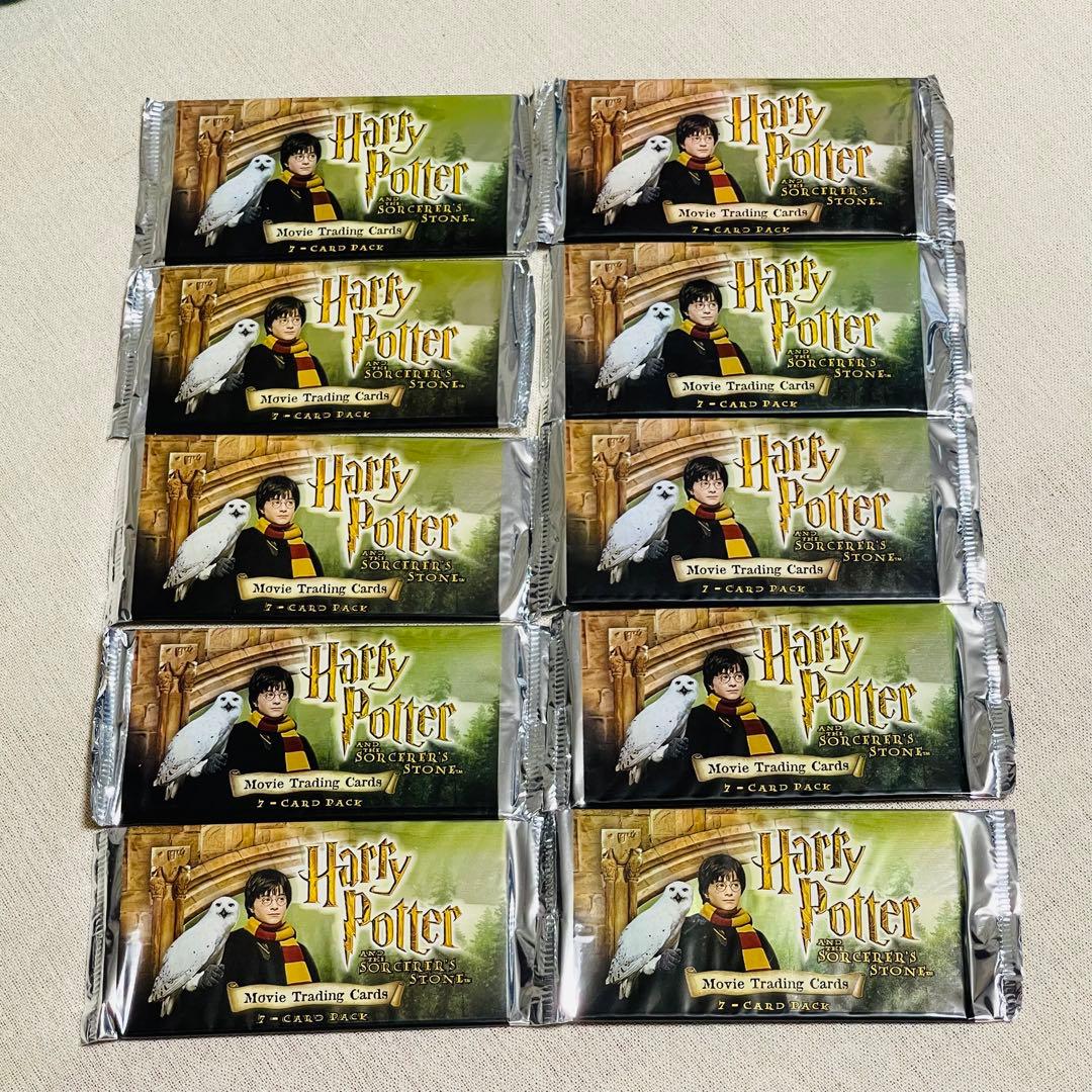 新品　ハリーポッター　トレカ　ムービーカード　10パックセット