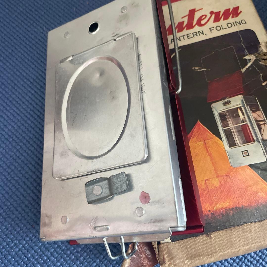 キャンドルランタン　フォールディング　 屋根型 希少品　ヴィンテージ