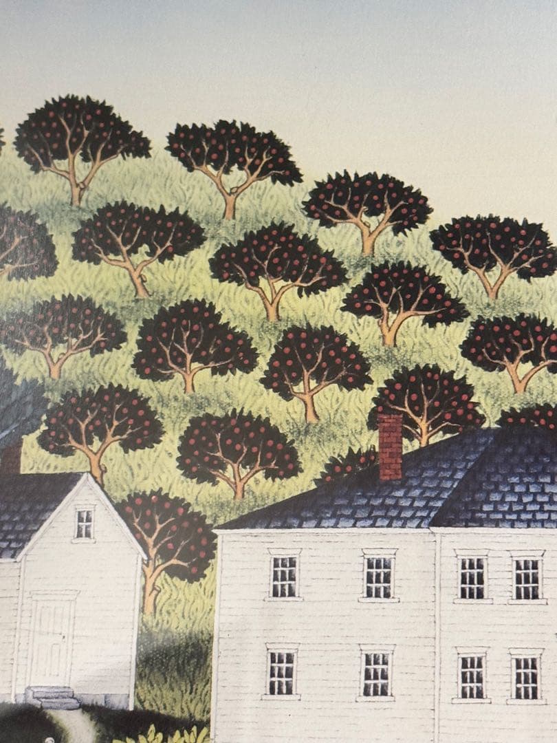 キャシー・ジェイコブセンのシェーカー風景画 k.Jacobsen shaker