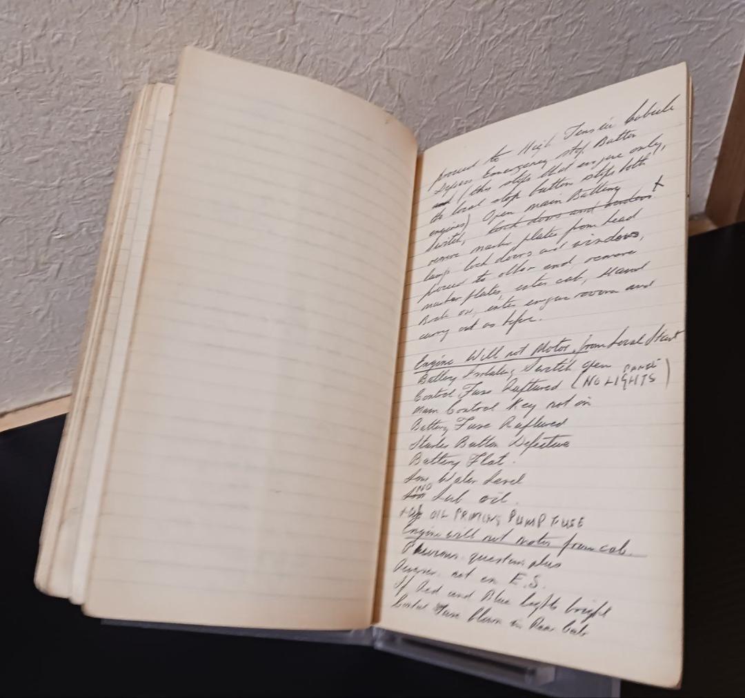 英国鉄道 手書き技術ノート ブレーキ系統 図解入 原本