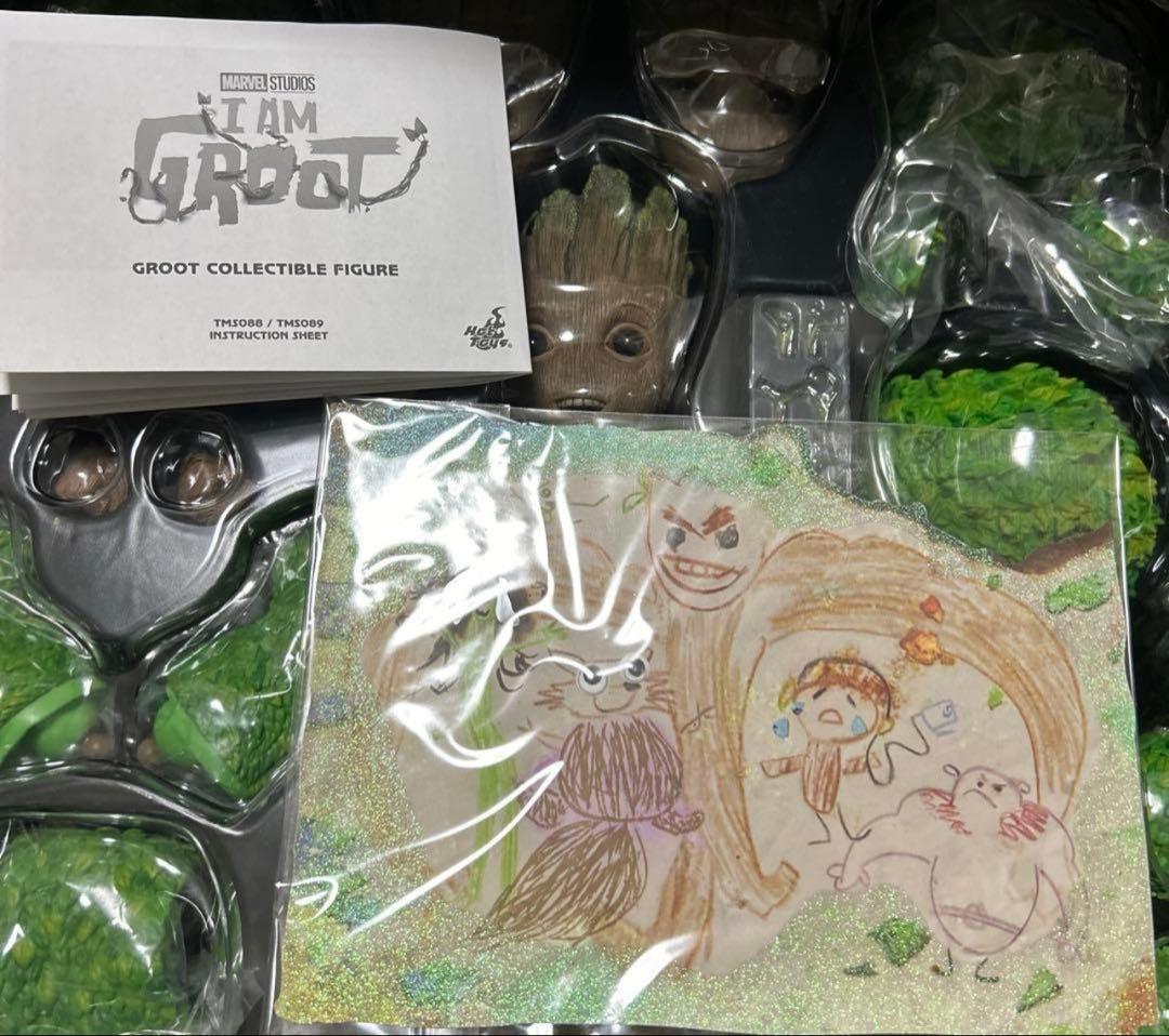 ホットトイズ　アイ・アム・グルート　hottoys groot グルート