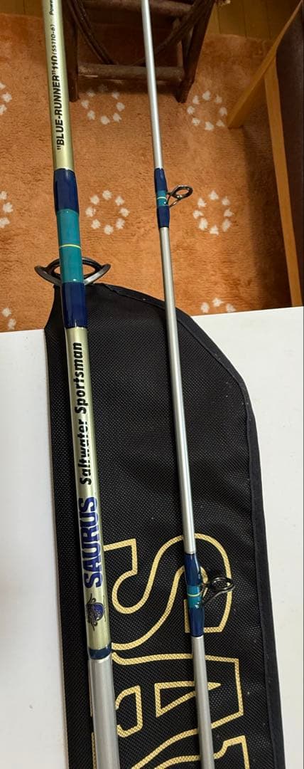 ロッド SAURUS SaltwaterSportsman BLUE RUNNER110