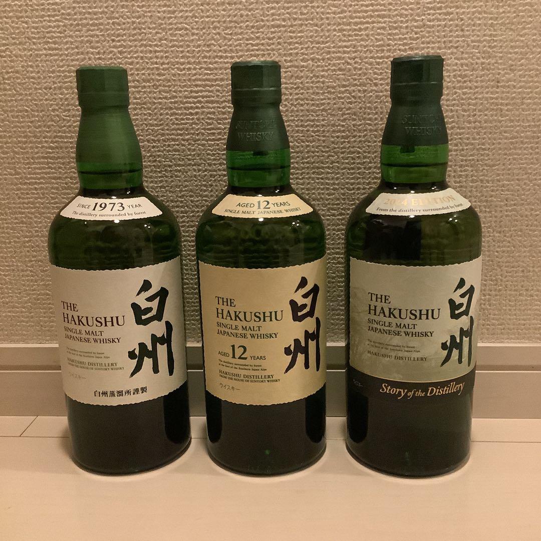 白州セットNA、12年、Story of the Distillery2024