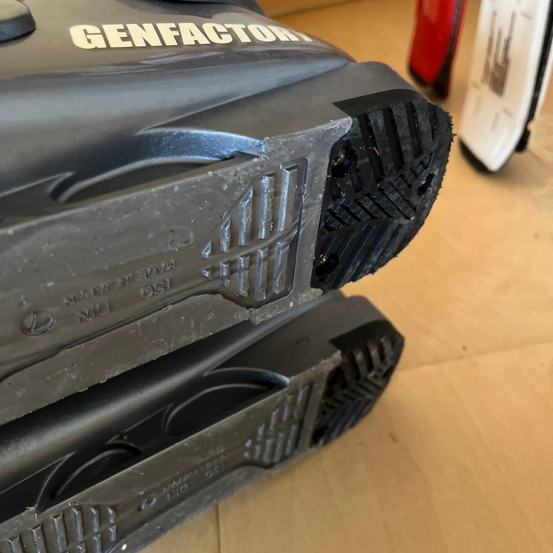 スキー板　スキー靴　ストック　6点セット