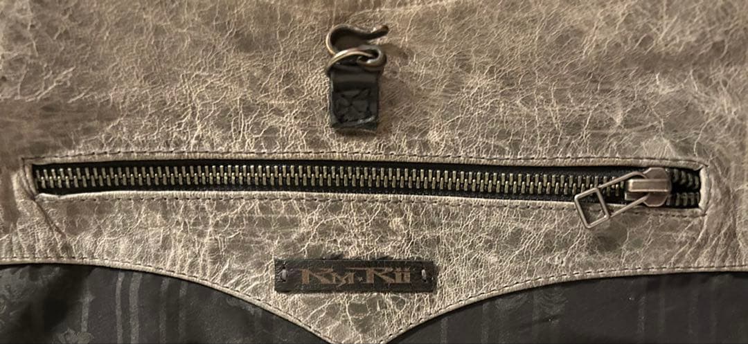 kmrii レザー　ショルダーバッグ　Y2k 初期　セパレート　ケムリ