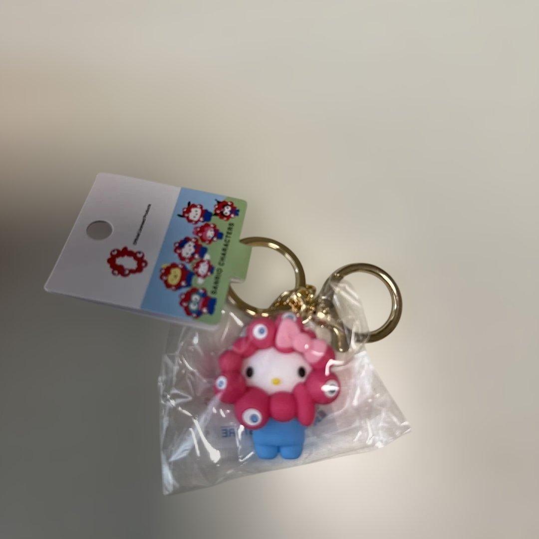 ミャクミャク ハローキティ ぬいぐるみ ＆キティ キーホルダー セット