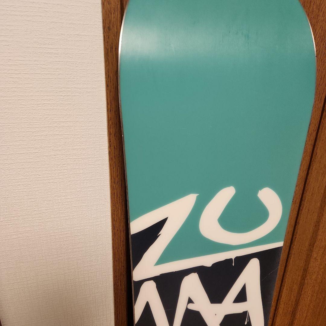 ZUMA スノーボード 板.153cmキャンバーモデル