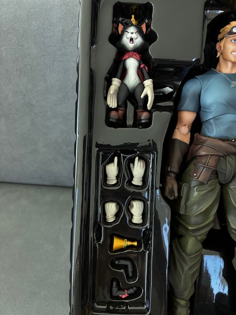 ファイナルファンタジー7 FF7 シド & ケットシー プレイアーツ改