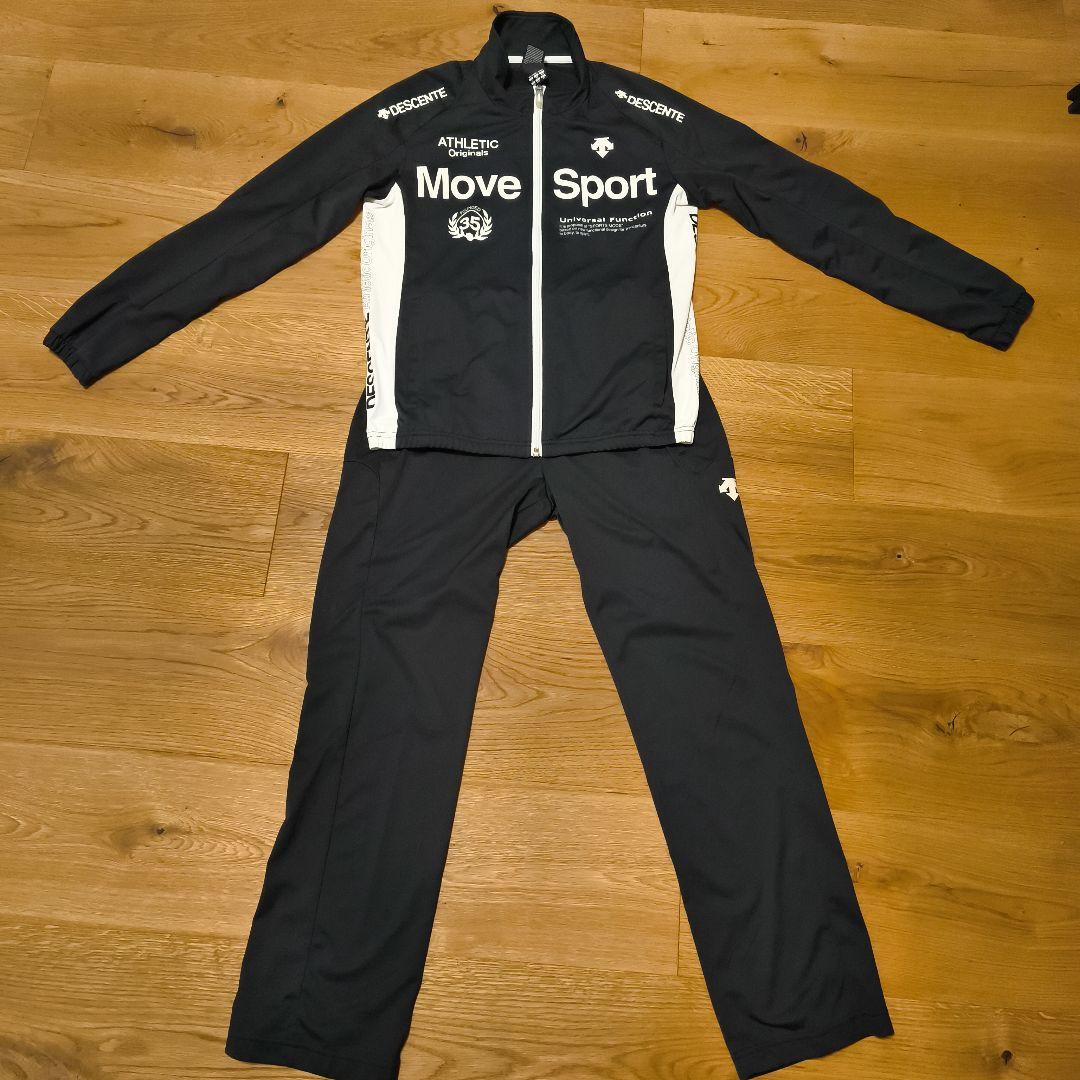 DESCENTE Move Sport ジャージ上下セット S ブラック