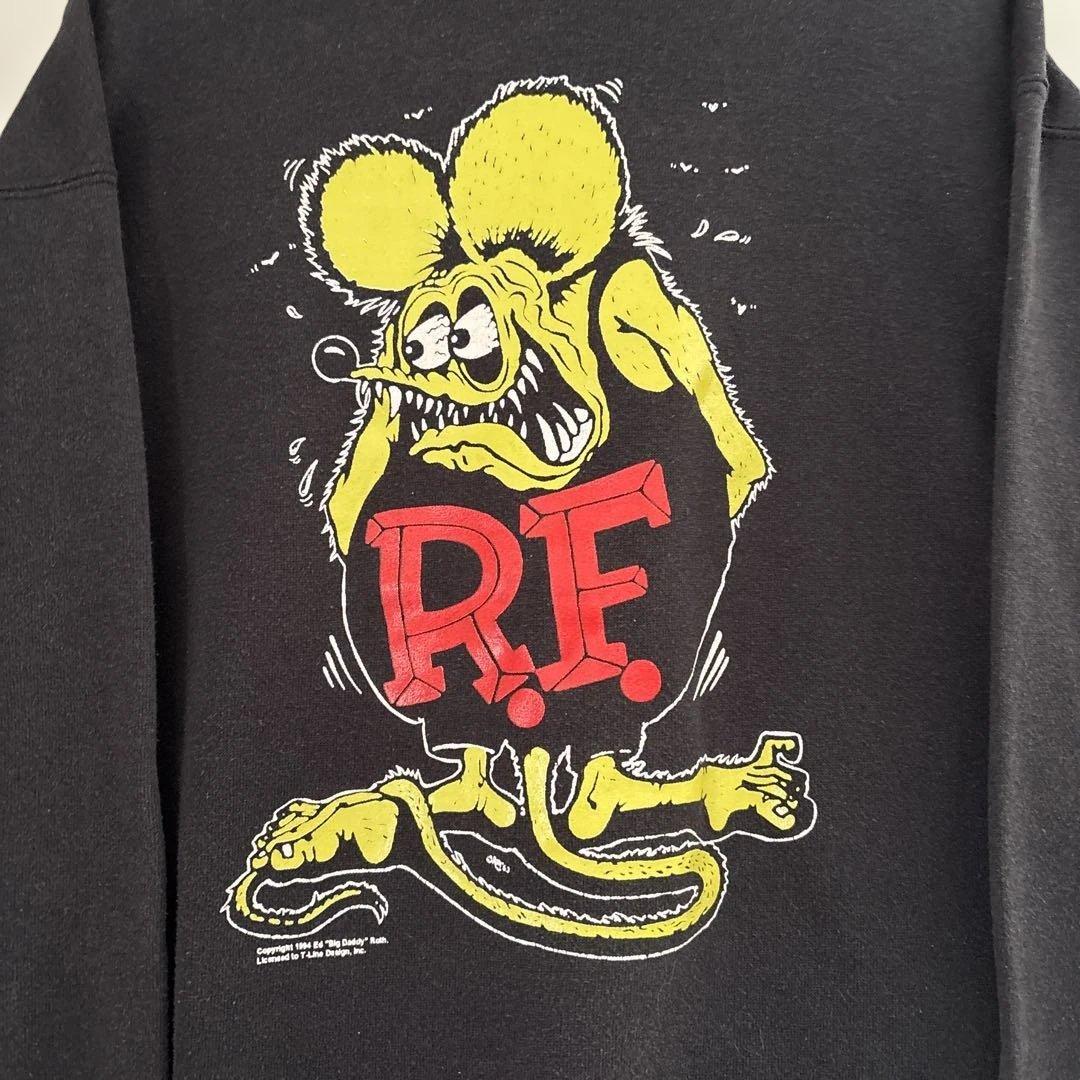 ポ*コ様 90s TULTEX usa製 RATFINK sweat！！希少BL