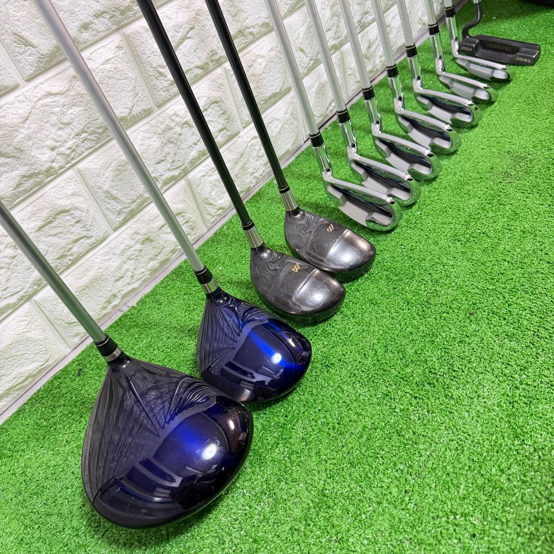 ゴルフセット　MACTEC 豪華セット　ラウンド仕様　メンズ　飛距離抜群　良好