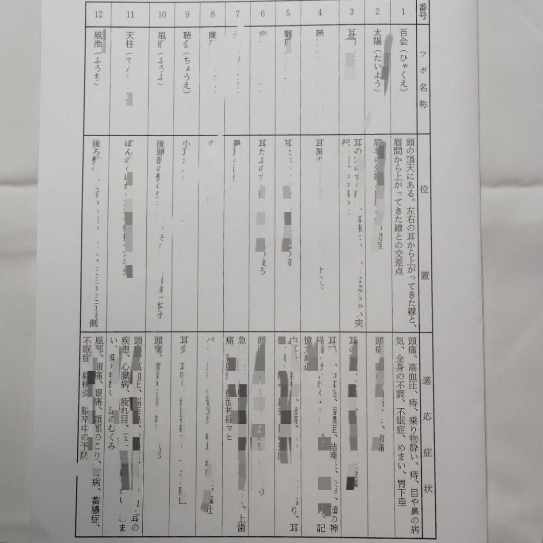 希少　スーパーロケット　気功器　おまけ　つぼ説明書