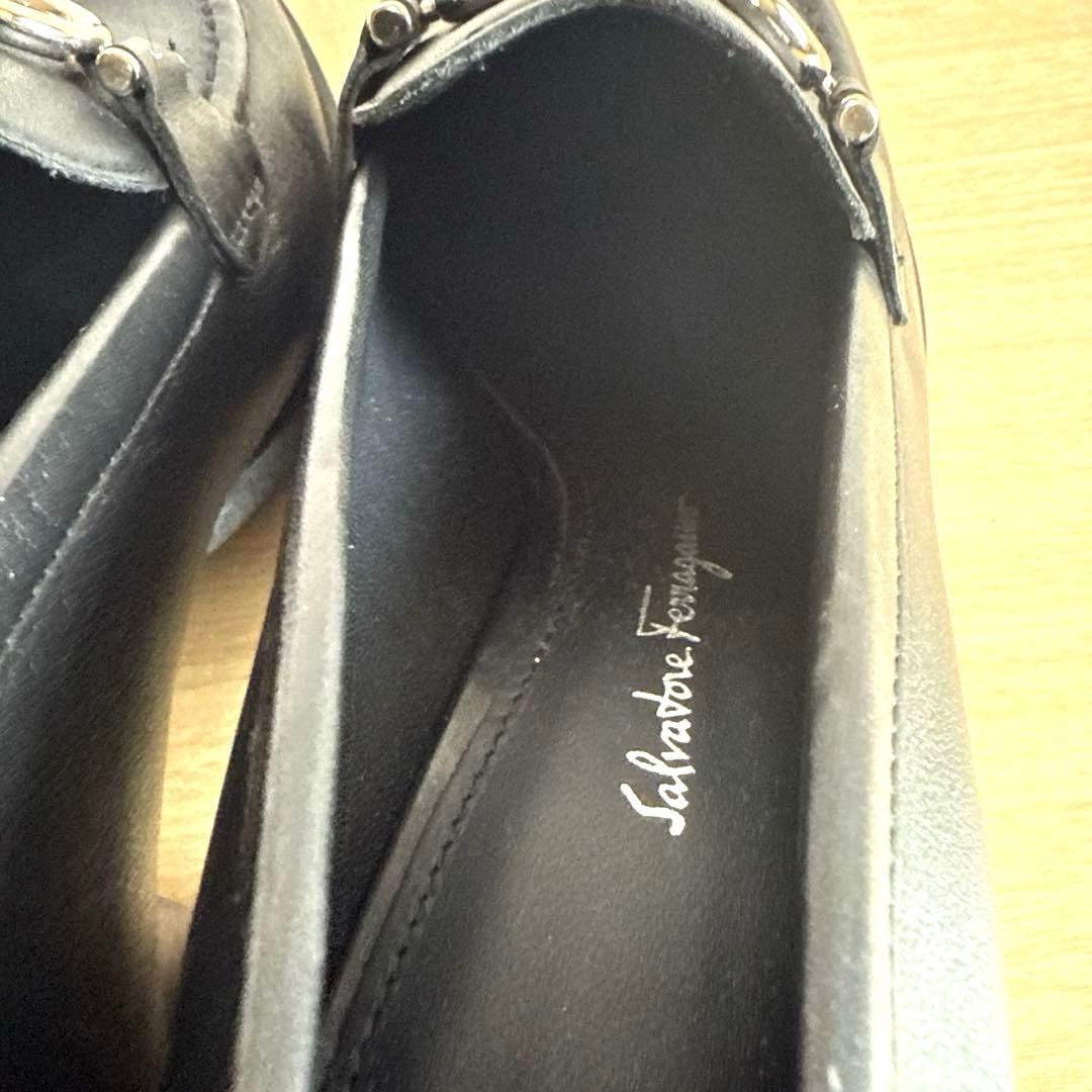 【未使用】Salvatore Ferragamoフェラガモ ガンチーニローファー