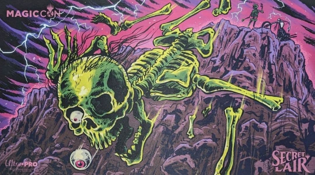 【未使用】MTG　SecretLair　致命的な一押し　プレイマット