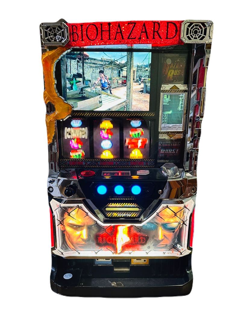 初*者様 バイオハザード 5 不要機付き パチスロ 実機