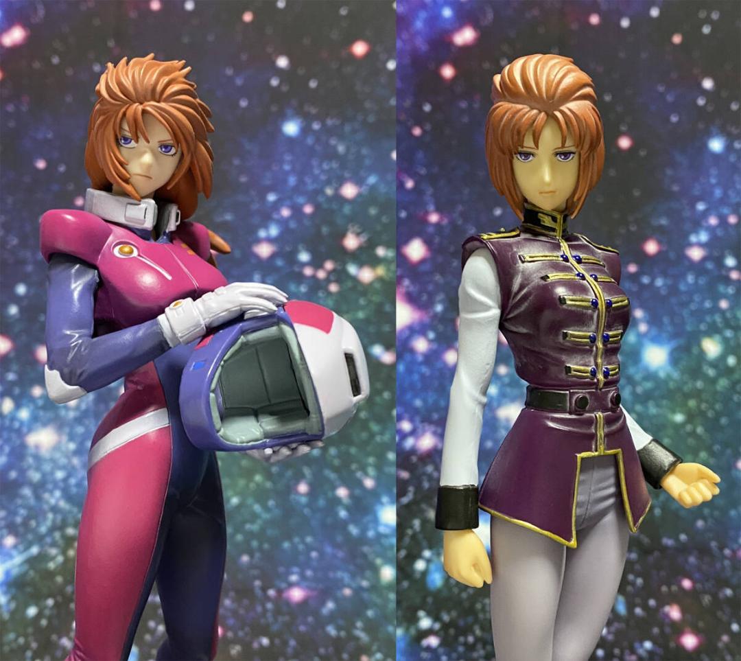 1/144 HGUC クシャトリヤ 1番くじ マリーダ 完成品フィギュア 2体