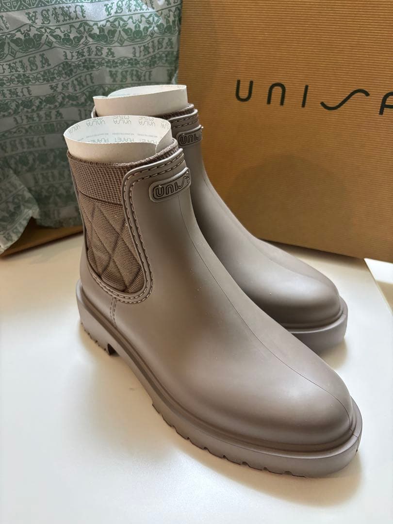UNISA レインブーツ　36 新品