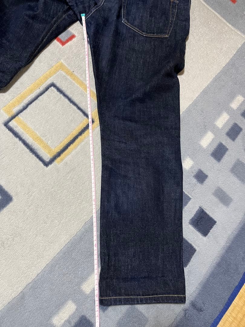 ダブルアールエル スリムフィット セルビッチ デニム