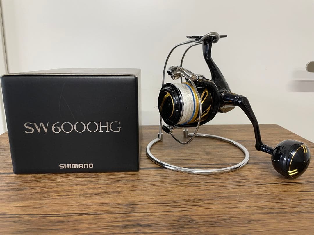 値下げ不可シマノ 20ステラSW 6000HG 美品　シマノ会員メンテ済み