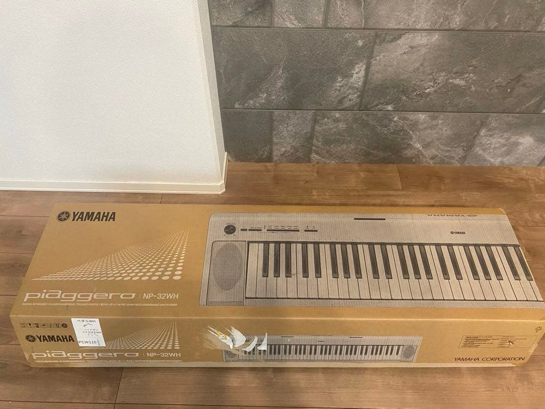 YAMAHA piaggero ピアジェーロ NP-32WH 76鍵