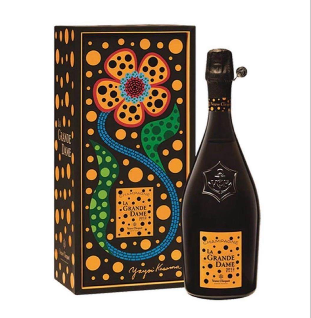 ヴーヴ・クリコ ラ・グランダム 草間彌生コラボ　シャンパン